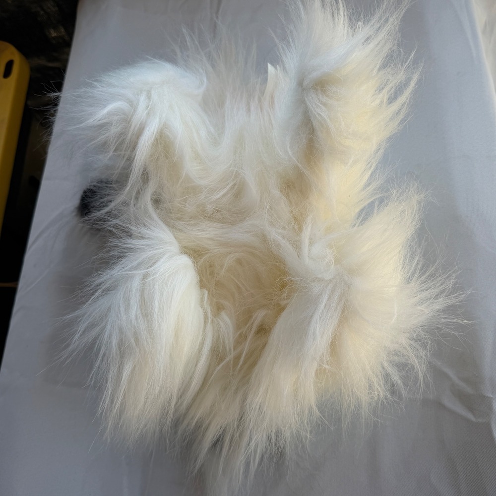 Petal Plush Stuffed Animal Unisex OS White New Vintage 1993 Shaggy Dog 1011-0 - Picture 8 of 12